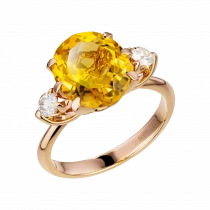 Ring «Impression of the Sun»
