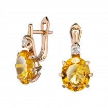 Earrings «Impression of the Sun» Earrings «Impression of the Sun»