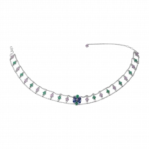 Necklace «Poetry of Flowers»