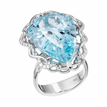 Ring «Care of an Angel's Feather»