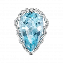 Ring «Care of an Angel's Feather»