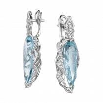 Earrings «Careful of an Angel's Feather»