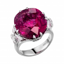Ring «The Greatness of Purple Light»