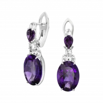 Earrings «Merge with the night»-1