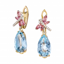 Earrings «Dance of Dragonflies» Earrings «Dance of Dragonflies»
