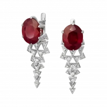 Earrings «Flame»