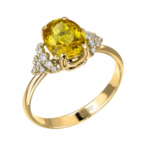 Ring «golden sun»