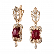 Earrings «Ardent confession»