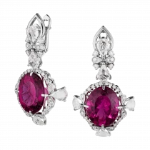 Earrings «Waltz of the Purple Ribbons» Earrings «Waltz of the Purple Ribbons»