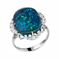 Ring «Mirror of the Oasis»