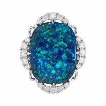 Ring «Mirror of the Oasis»