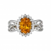 Ring «Flame of the Savannah»