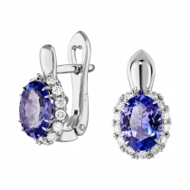 Earrings «sky tones»-1