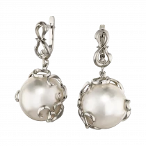 Earrings «in champagne spray»-1
