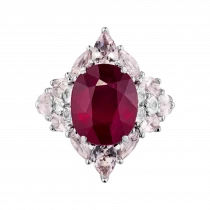 Ring «Fiery Colorfulness»