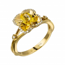 Ring «golden talisman»