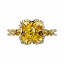 Ring «golden talisman»