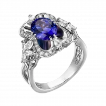 Ring «Baroque decor»