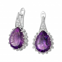 Earrings «Do not leave the night»-1