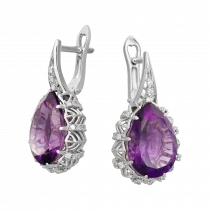 Earrings «Do not leave the night»-1