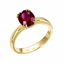 Ring «Raspberry morning»-1