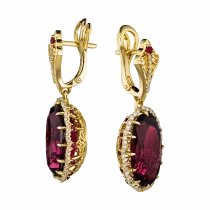 Earrings «Infused with the Power of Fire» Earrings «Infused with the Power of Fire»