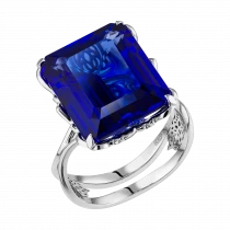 Ring «Satin Glitter of the Night» Ring «Satin Glitter of the Night»