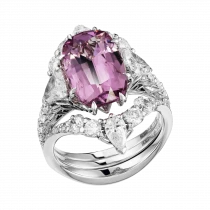 Ring «Morning Peony»