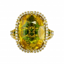 Ring «Cascade of Shimmer»