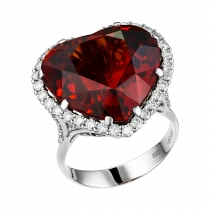Ring «Heart of Flame Color»