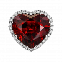 Ring «Heart of Flame Color»