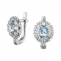 Earrings «Light breeze»-1 Earrings «Light breeze»-1