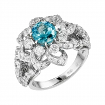 Ring «Star Fallen into the Night»