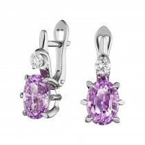Earrings «Lilac tenderness»