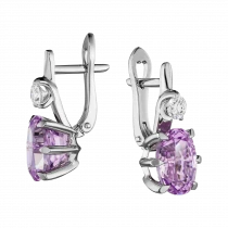 Earrings «Lilac tenderness»