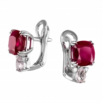 Earrings «»Accompanied by the flame-1 Earrings «»Accompanied by the flame-1