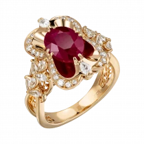 Ring «Ardent confession»-1 Ring «Ardent confession»-1