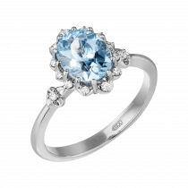 Ring «In the blue sea»-1