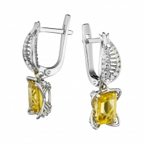 Earrings «Heat in Reflection»