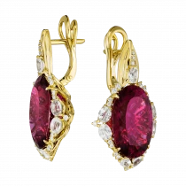 Earrings «Tartness of Cherries»