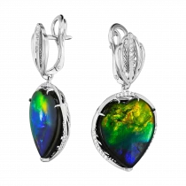 Earrings «The Universe in the Palms»