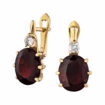 Earrings «With eyes full of passion»-1