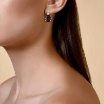 Earrings «With eyes full of passion»-1