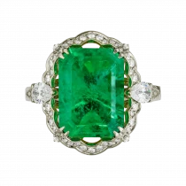 Ring «Monogram of Time»