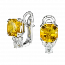 Earrings «Clarity of a Winter Day»