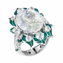 Ring «Ice Flower Glow»