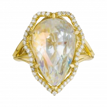 Ring «Golden Silence»