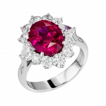 Ring «Fiery Legacy of Mogok»