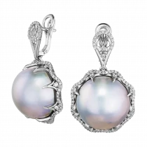 Earrings «Reflected Eternity»