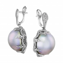Earrings «Reflected Eternity»